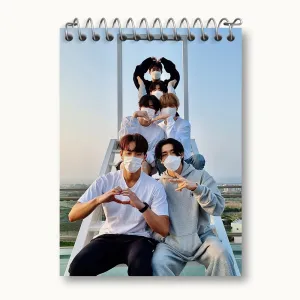 دفتر یادداشت گروه مانستا اکس Monsta X
