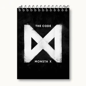 دفتر یادداشت گروه مانستا اکس Monsta X