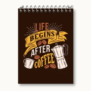 دفتر یادداشت قهوه Coffee