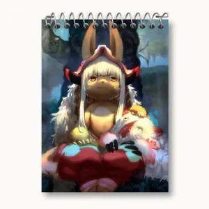 دفتر یادداشت ناناچی انیمه ساخته شده در پرتگاه Made in Abyss