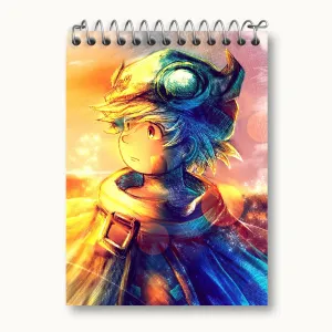 دفتر یادداشت ریگ انیمه ساخته شده در پرتگاه Made in Abyss