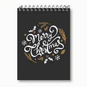 دفتر یادداشت کریسمس Christmas