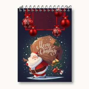 دفتر یادداشت کریسمس Christmas