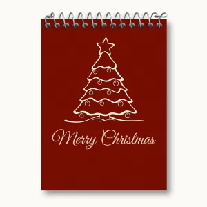 دفتر یادداشت کریسمس Christmas