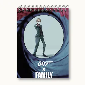 دفتر یادداشت لوید انیمه اسپای ایکس فمیلی Spy X Family