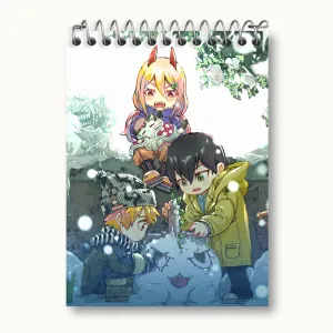 دفتر یادداشت اکی و پاور و دنجی انیمه مرد اره ای Chainsaw Man