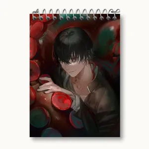دفتر یادداشت یوشیدا انیمه مرد اره ای Chainsaw Man