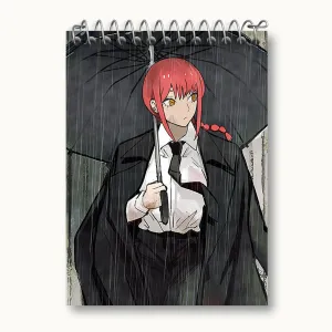 دفتر یادداشت ماکیما انیمه مرد اره ای Chainsaw Man