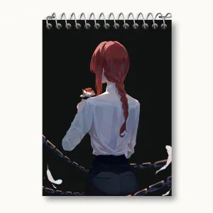 دفتر یادداشت ماکیما انیمه مرد اره ای Chainsaw Man