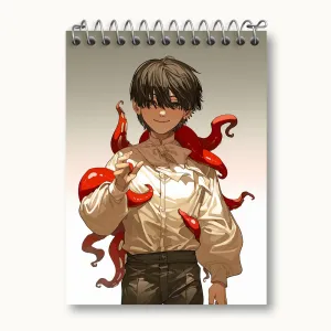 دفتر یادداشت یوشیدا انیمه مرد اره ای Chainsaw Man
