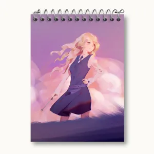دفتر یادداشت دیانا انیمه جادوگران کوچک Little Witch Academia