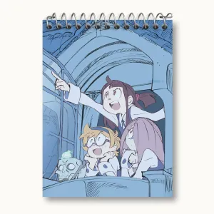 دفتر یادداشت آکادمی جادوگران کوچک انیمه جادوگران کوچک Little Witch Academia