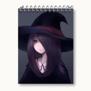 دفتر یادداشت سوسی انیمه جادوگران کوچک Little Witch Academia