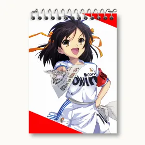 دفتر یادداشت هاروهی انیمه ناپدید شدن هارومی سوزومیا The Disappearance of Haruhi Suzumiya