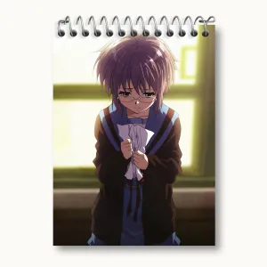 دفتر یادداشت یوکی انیمه ناپدید شدن هارومی سوزومیا The Disappearance of Haruhi Suzumiya