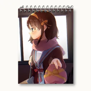 دفتر یادداشت هاروهی انیمه ناپدید شدن هارومی سوزومیا The Disappearance of Haruhi Suzumiya