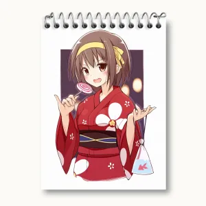 دفتر یادداشت هاروهی انیمه ناپدید شدن هارومی سوزومیا The Disappearance of Haruhi Suzumiya