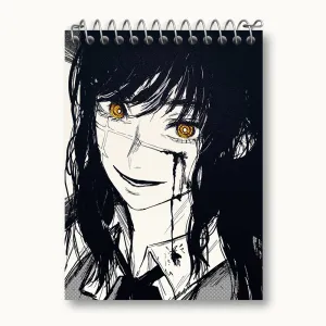 دفتر یادداشت میتاکا انیمه مرد اره ای Chainsaw Man