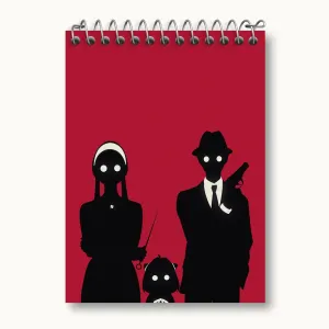 دفتر یادداشت خانواده فورجر انیمه اسپای ایکس فمیلی Spy x Family