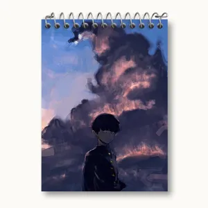 دفتر یادداشت شییکو انیمه موب سایکو Mob Psycho 100