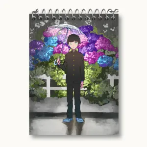دفتر یادداشت شییکو انیمه موب سایکو Mob Psycho 100