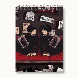 دفتر یادداشت شییکو انیمه موب سایکو Mob Psycho 100