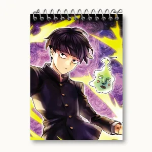 دفتر یادداشت شییکو انیمه موب سایکو Mob Psycho 100