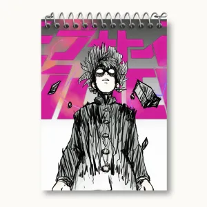 دفتر یادداشت ریتسو انیمه موب سایکو Mob Psycho 100