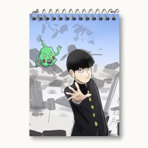 دفتر یادداشت شییکو انیمه موب سایکو Mob Psycho 100