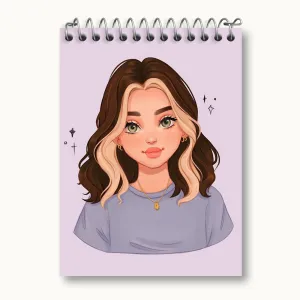دفتر یادداشت دخترانه