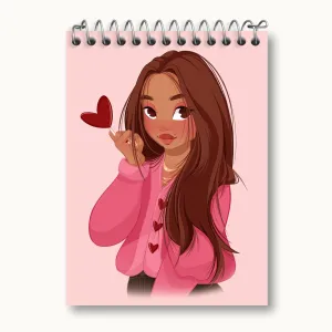 دفتر یادداشت دخترانه