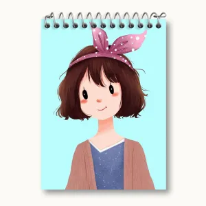 دفتر یادداشت دخترانه فانتزی