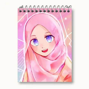 دفتر یادداشت دخترانه باحجاب