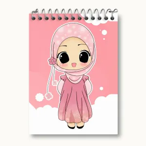 دفتر یادداشت دخترانه باحجاب