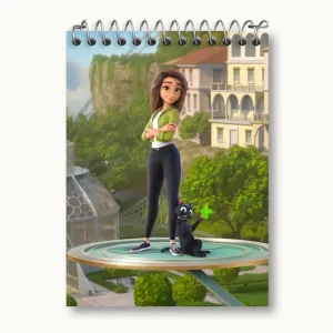 دفتر یادداشت انیمیشن شانس لاک Luck