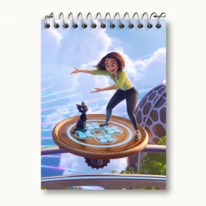 دفتر یادداشت انیمیشن شانس لاک Luck