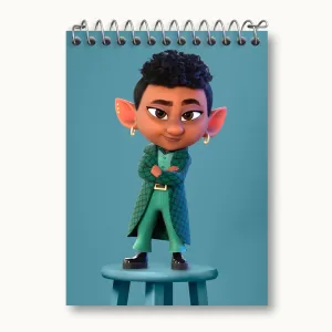 دفتر یادداشت انیمیشن شانس لاک Luck
