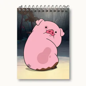 دفتر یادداشت وادلز انیمیشن آبشار جاذبه Gravity Falls