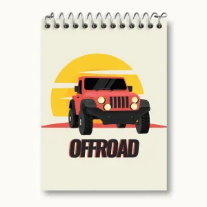 دفتر یادداشت آفرود Off Road