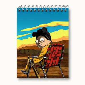 دفتر یادداشت انیمیشن ریک و مورتی Rick and Mort