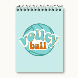 دفتر یادداشت والیبال Volleyball