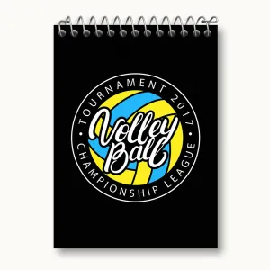 دفتر یادداشت والیبال Volleyball