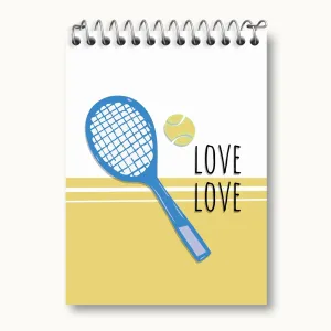 دفتر یادداشت تنیس Tennis