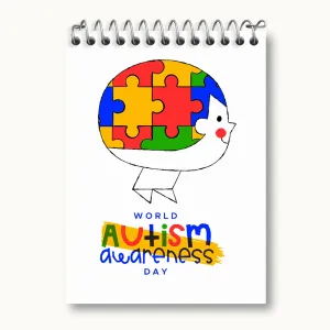 دفتر یادداشت اتیسم Autism