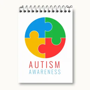 دفتر یادداشت اتیسم Autism