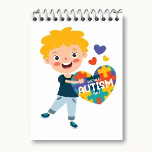 دفتر یادداشت اتیسم Autism