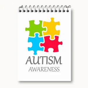 دفتر یادداشت اتیسم Autism