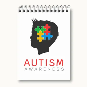 دفتر یادداشت اتیسم Autism