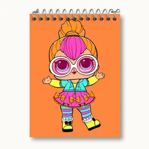 دفتر یادداشت عروسک ال او ال LOL