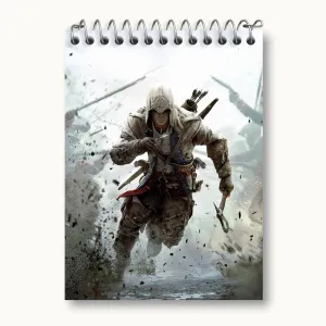 دفتر یادداشت بازی اساسینز کرید Assassin's Creed